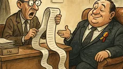 Banc: Contabilul verifică decontul parlamentarului