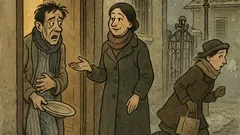 Banc: Soțul flămând o ia la întrebări