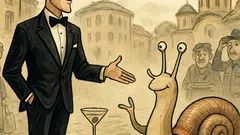 Banc: James Bond se întâlnește cu un melc